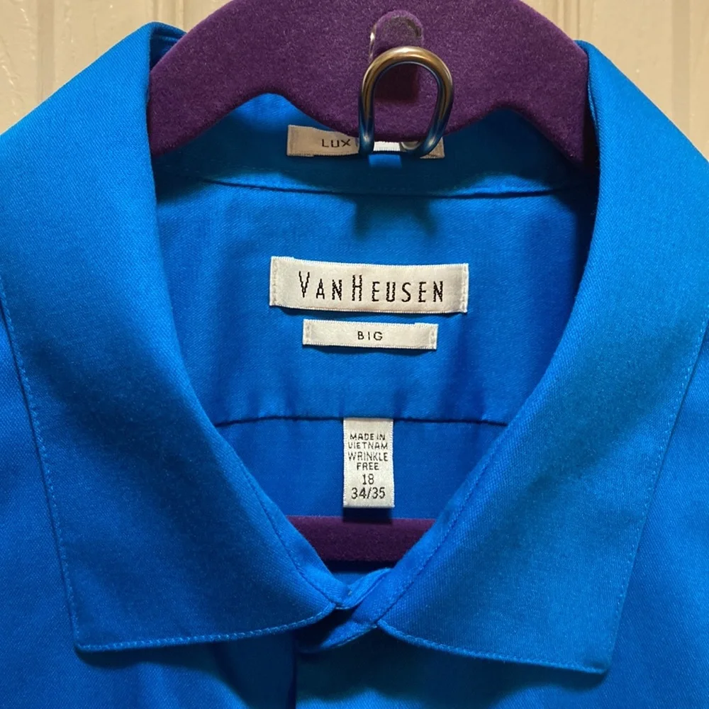 Van Heusen BIG Lux Sateen SZ 18 34/35 - Picture 2 of 8